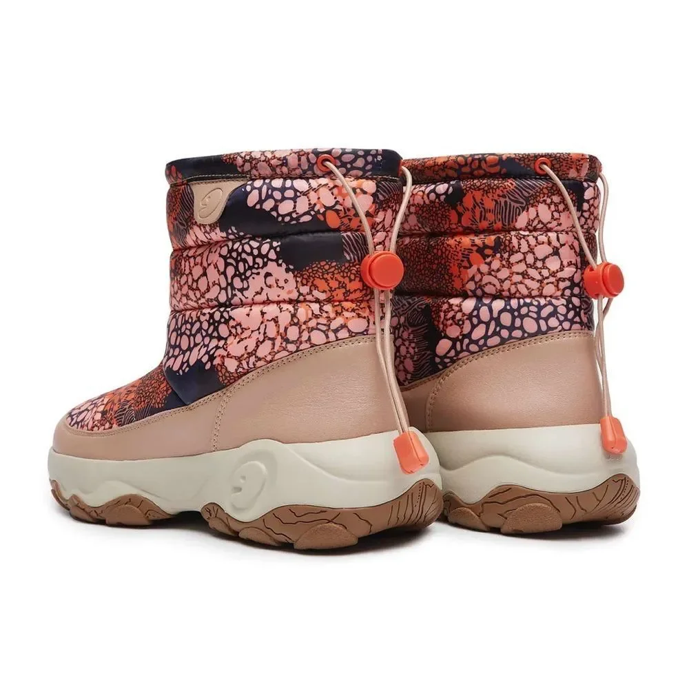 UIN Women's Snow Boots Walking Casual Travel Shoes(Spread Yellow Cazorla) 133